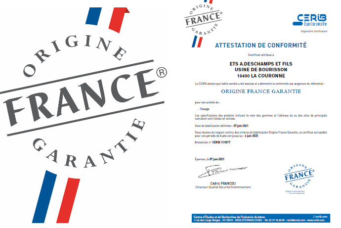 Logo Origine France Garantie